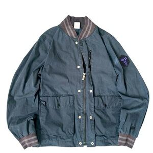 Nike Navy Bomber “Black Mamba” Jacket with Purple Emblem